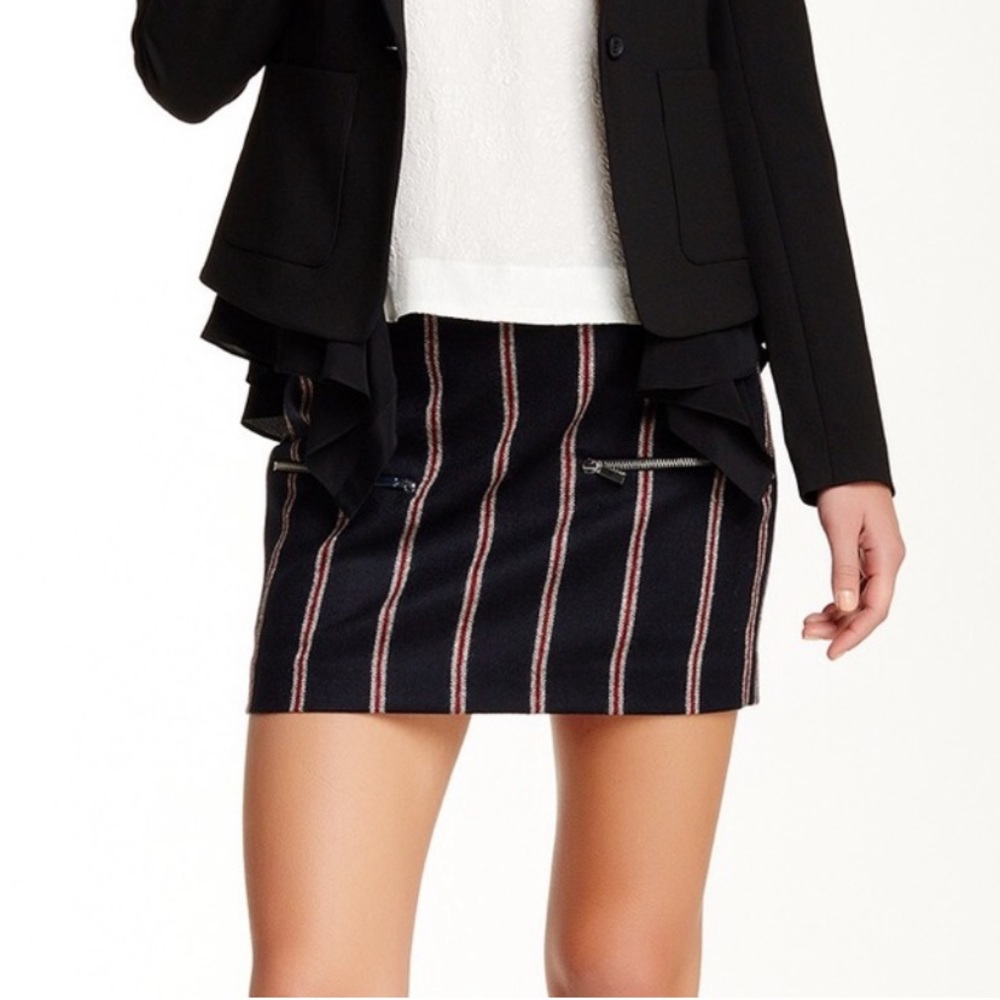 Elizabeth and James Raya Wool Blend Skirt